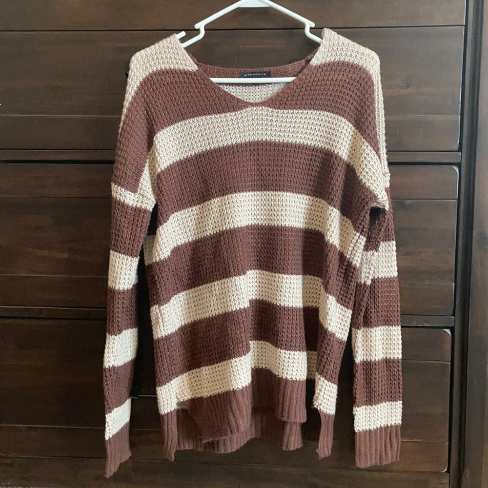 Striped Knit sweater